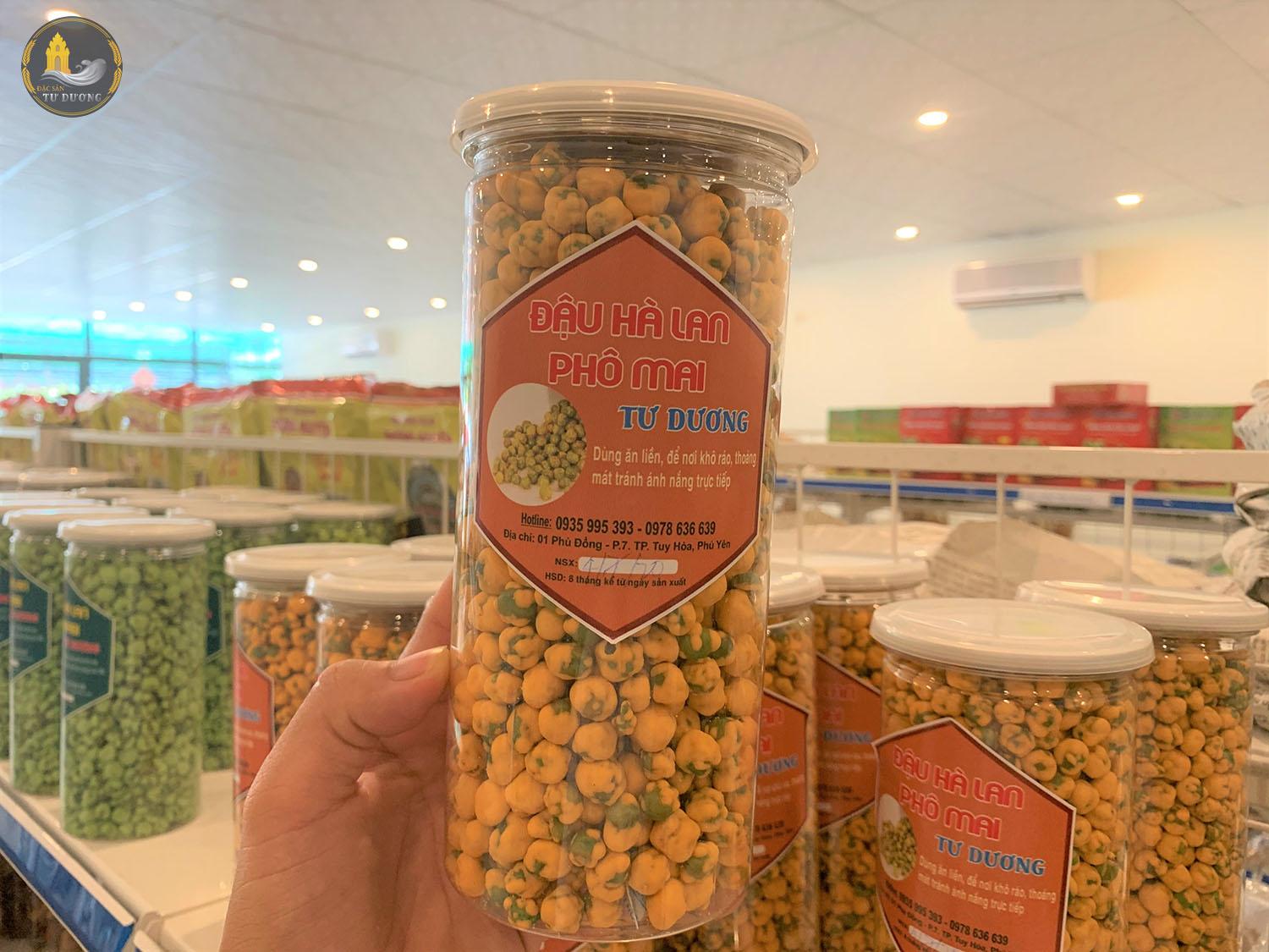 Đậu hà lan vị phô mai