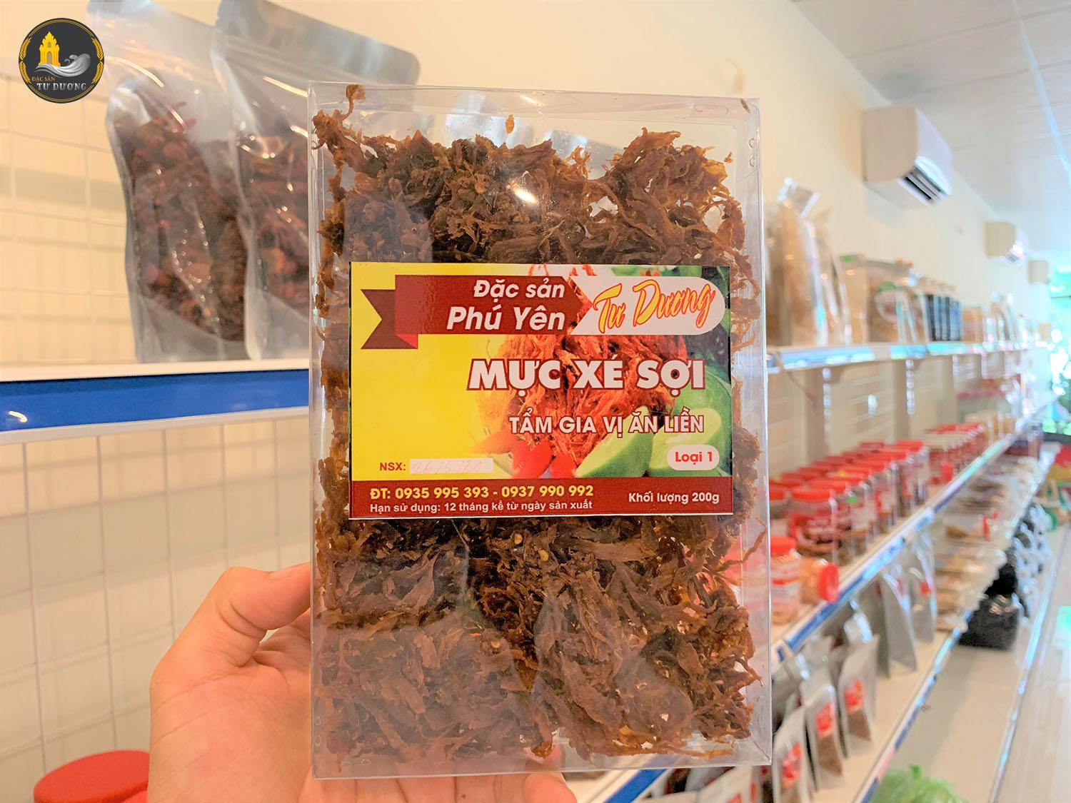 mực xé sợi tẩm gia vị ăn liền - 2